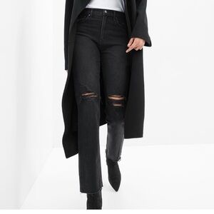 GAP Black Straight Leg Jeans NWT